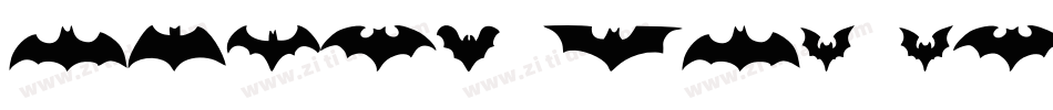 Acier BAT Text Solid字体转换